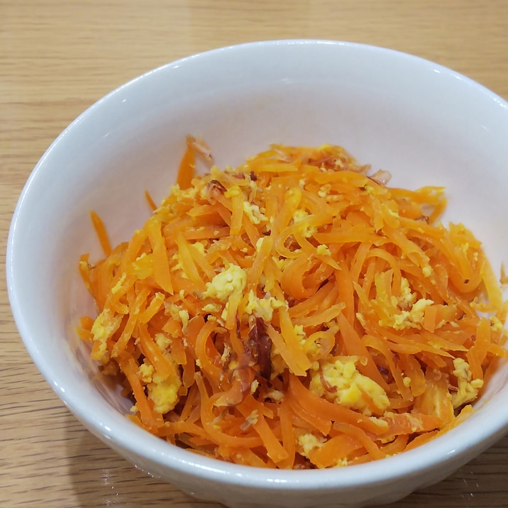 簡単☆節約!鰹節のにんじんしりしり